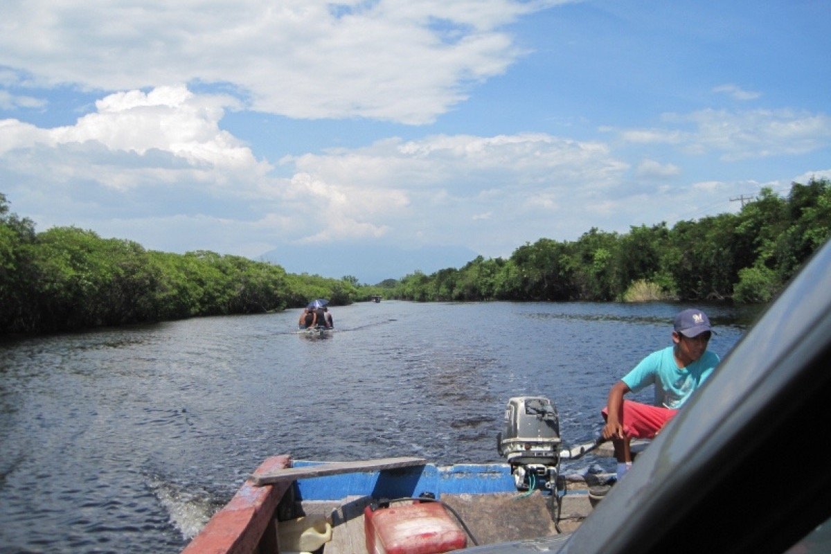 Canal de Chiquimulilla en Monterrico