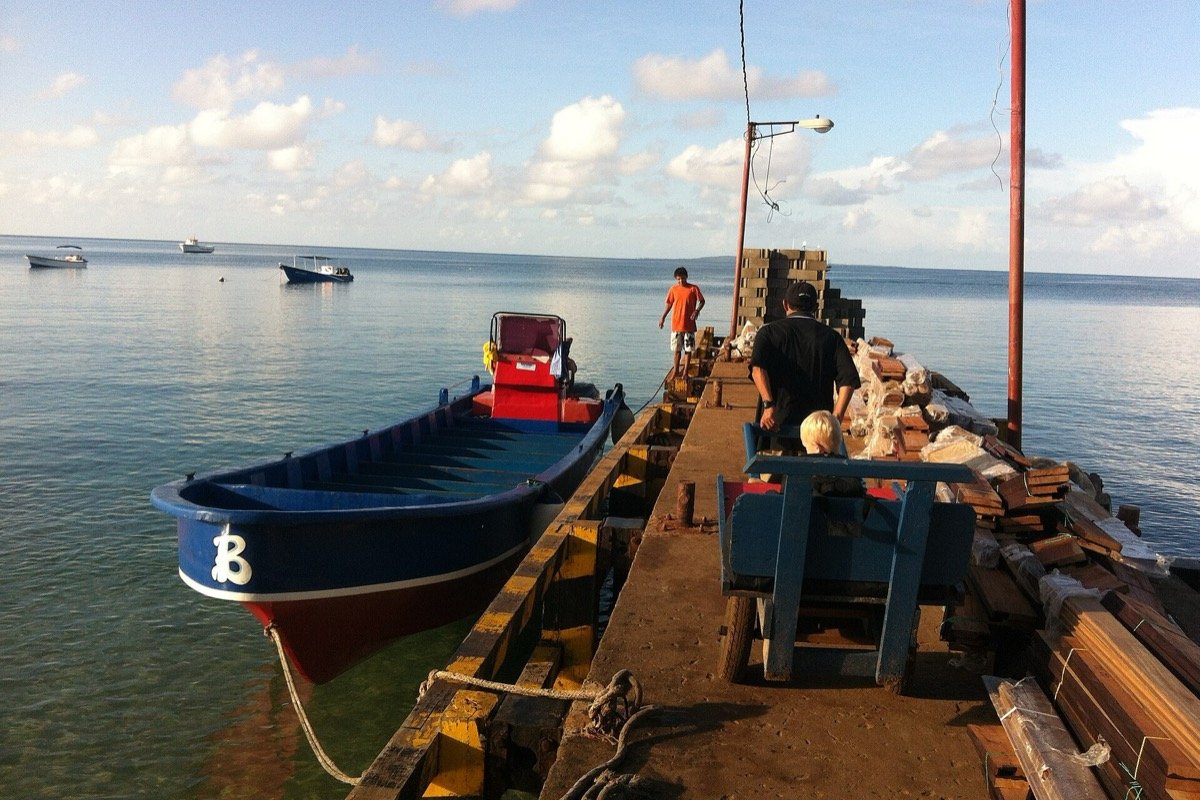 Muelle de conexión entre Little Corn y Big Corn