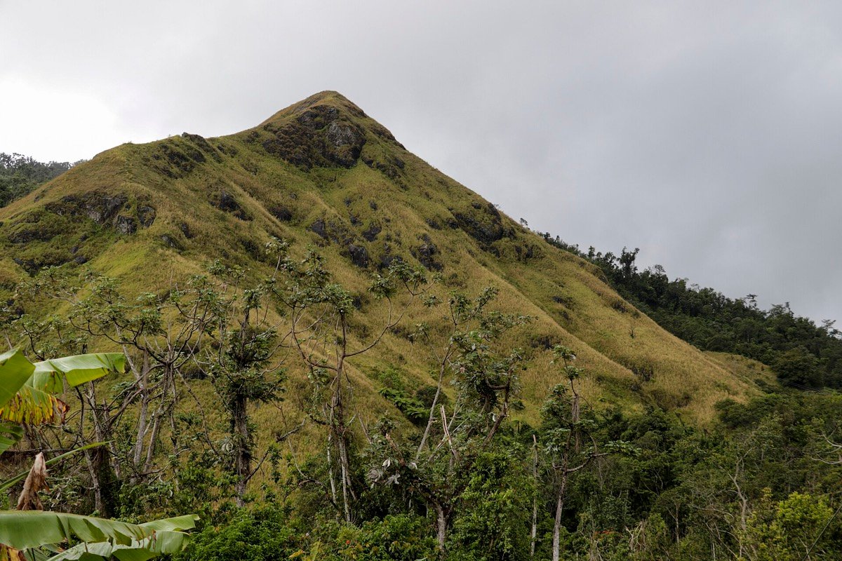 Montañas del municipio de Jayuya